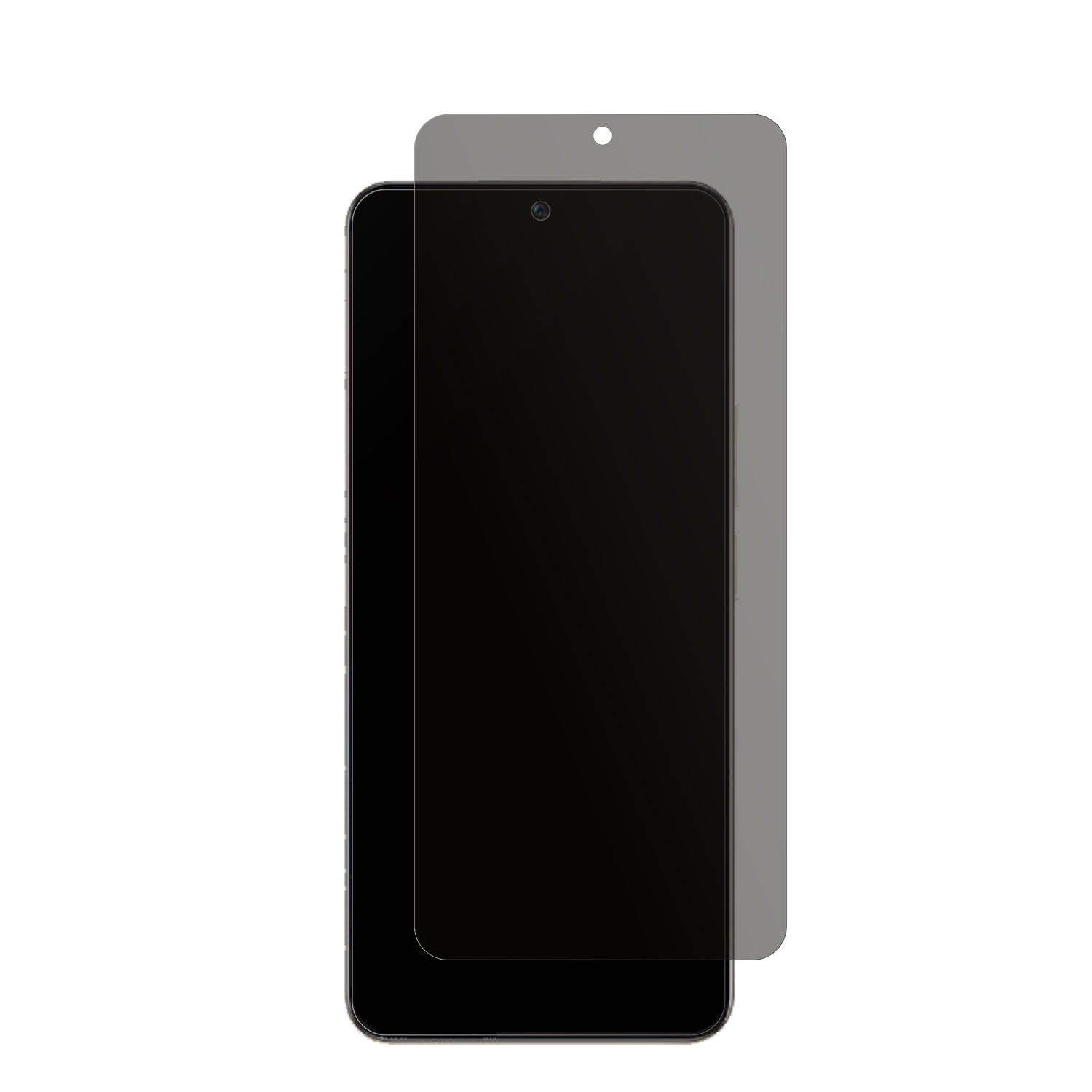 HONORX40i mit aufgebrachtem dipos Displayschutz, der seitliche Einblicke blockiert