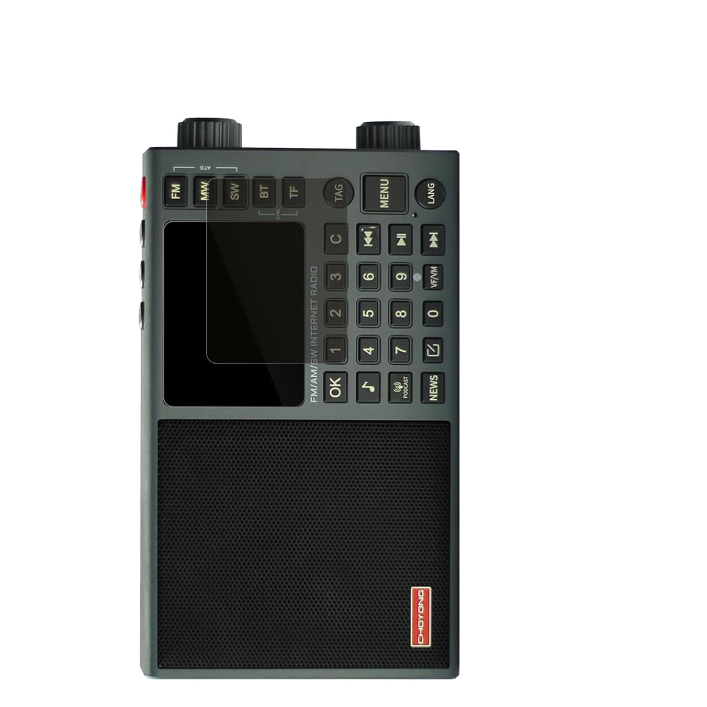 Blickschutzfolie für Choyong LC90 matt Schutzfolie Privacy