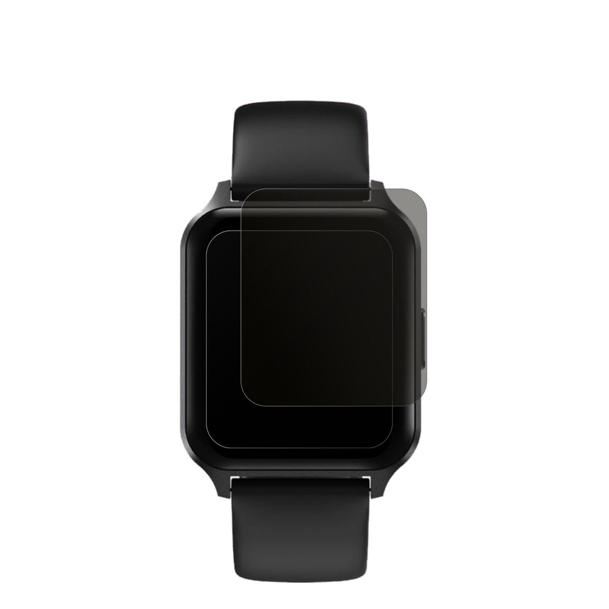 Blickschutzfolie für Touchelex 1,52 Zoll Smartwatch matt Schutzfolie Privacy