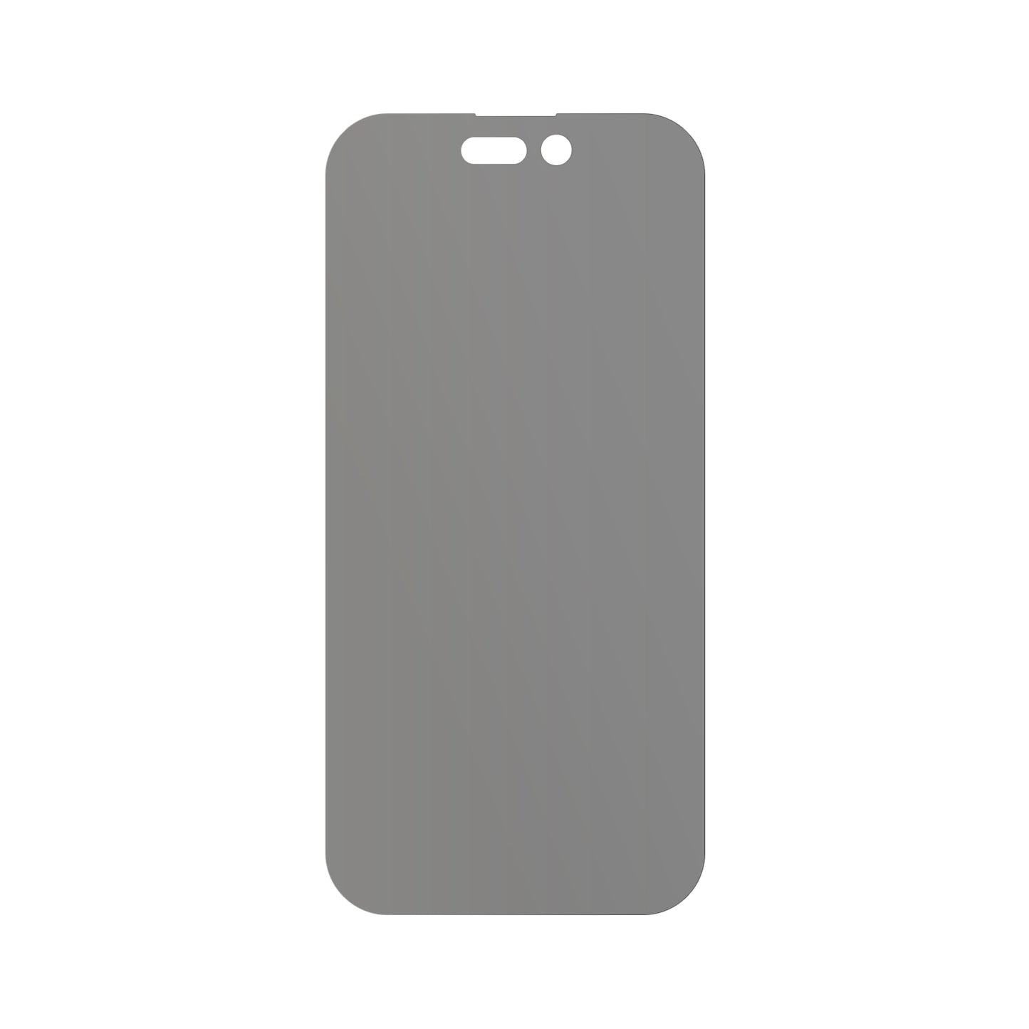 dipos Displayschutz für Apple iPhone 15 Pro Max, mattierte Oberfläche, Blickschutzfilter und perfekter Passform