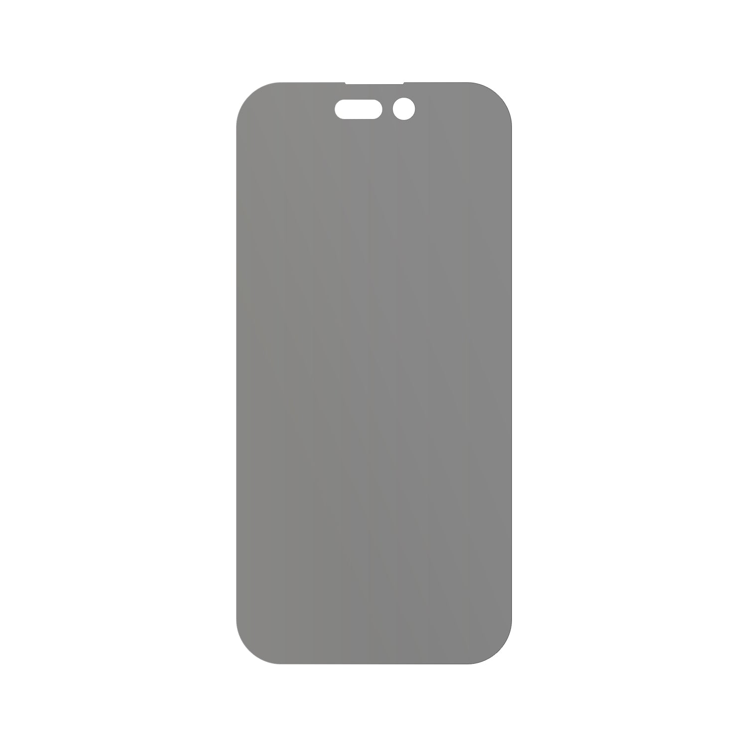 dipos Displayschutz für Apple iPhone 15 Pro Max, mattierte Oberfläche, Blickschutzfilter und perfekter Passform