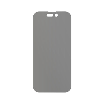 dipos Displayschutz für Apple iPhone 15 Pro Max, mattierte Oberfläche, Blickschutzfilter und perfekter Passform