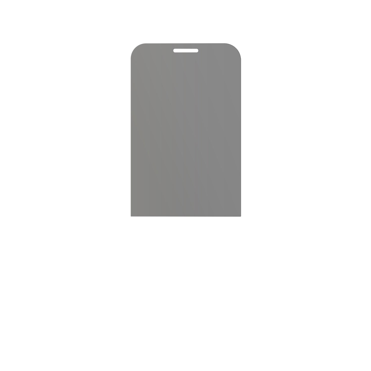 dipos Displayschutz für I Kall A4, mattierte Oberfläche, Blickschutzfilter und perfekter Passform