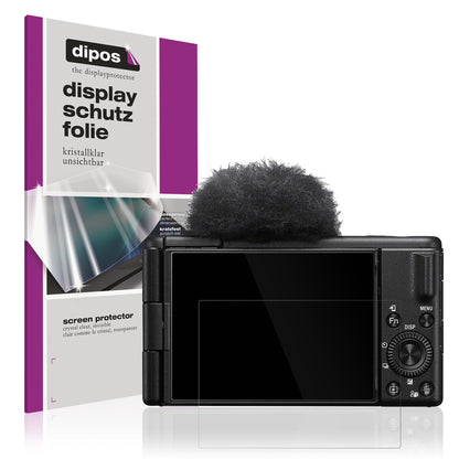 4x Schutzfolie klar für Sony ZV-1 II Display-Schutzfolie
