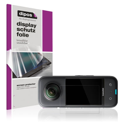 4x Schutzfolie klar für Akaso 360 Grad Action Cam Display-Schutzfolie