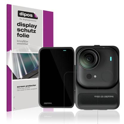 4x Schutzfolie klar für Insta360 Go Ultra Display-Schutzfolie