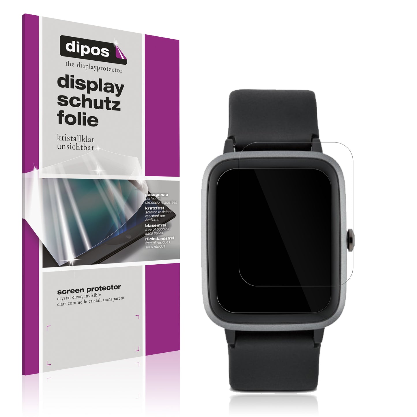 2x Schutzfolie klar für Medion P4000 Display-Schutzfolie