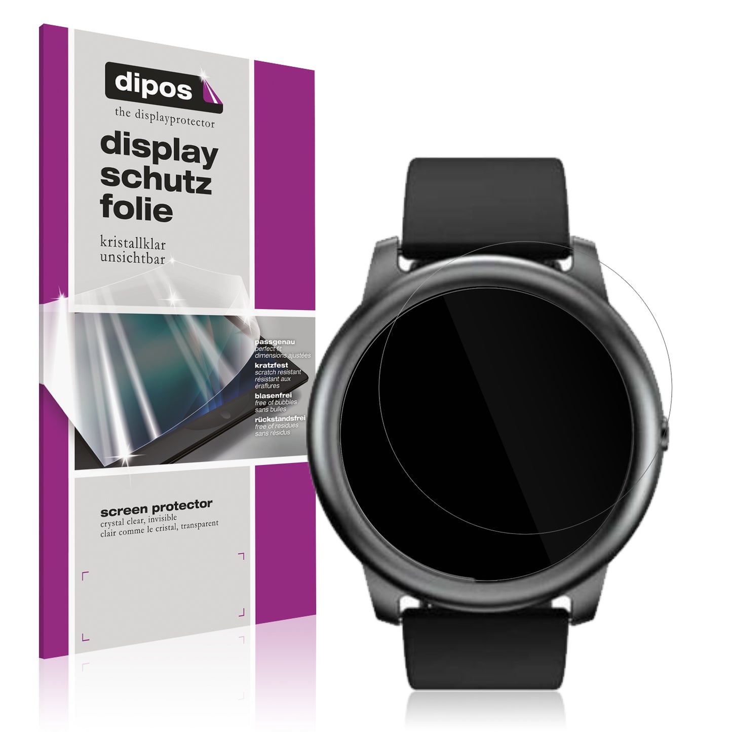 2x Schutzfolie klar für Haylou LS05S Display-Schutzfolie