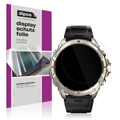 6x Schutzfolie klar für Kumi U5 Pro 1.43 Zoll Display-Schutzfolie