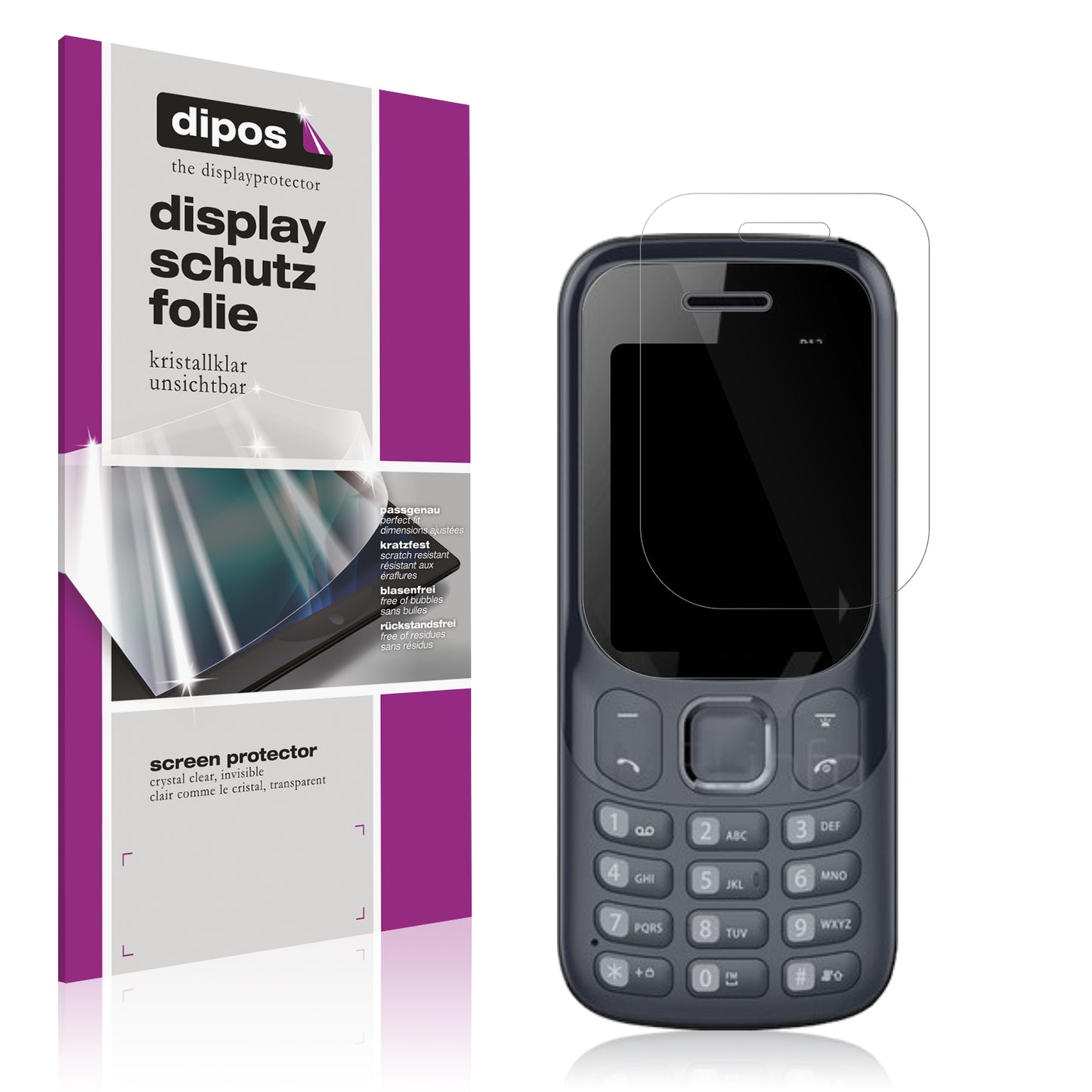 4x Schutzfolie klar für Benco P12 Display-Schutzfolie