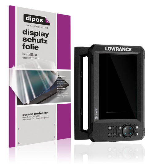 2x Schutzfolie klar für Lowrance Eagle 7 Display-Schutzfolie
