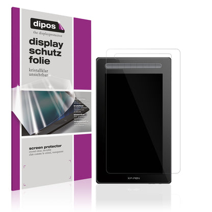 2x Schutzfolie klar für XP-Pen Artist 13 2. Gen Display-Schutzfolie