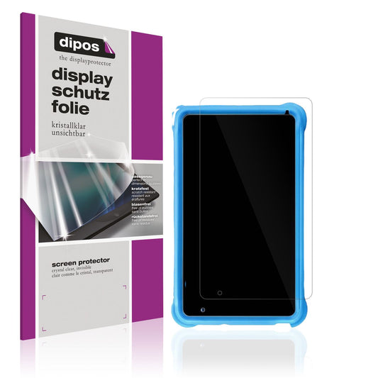 2x Schutzfolie klar für quinyiCo Enfants 7 Zoll Display-Schutzfolie