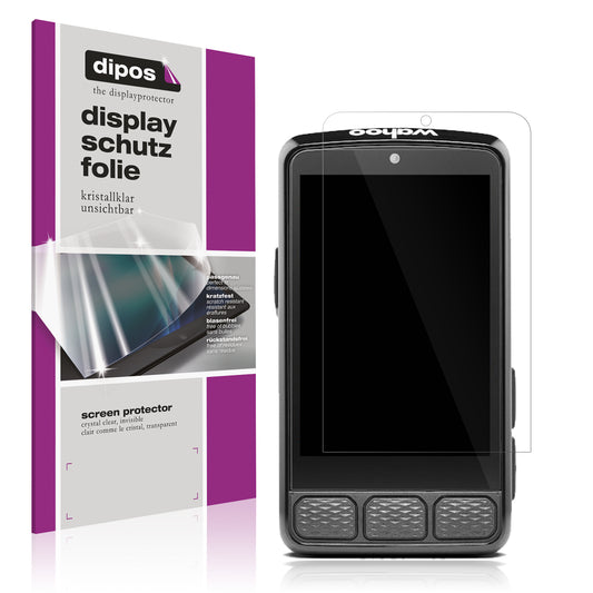 2x Schutzfolie klar für Wahoo Elemnt Roam 3 Display-Schutzfolie