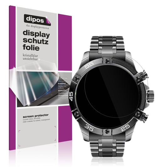 6x Schutzfolie klar für OHUGNA Smartwatch 1.53 Zoll Display-Schutzfolie