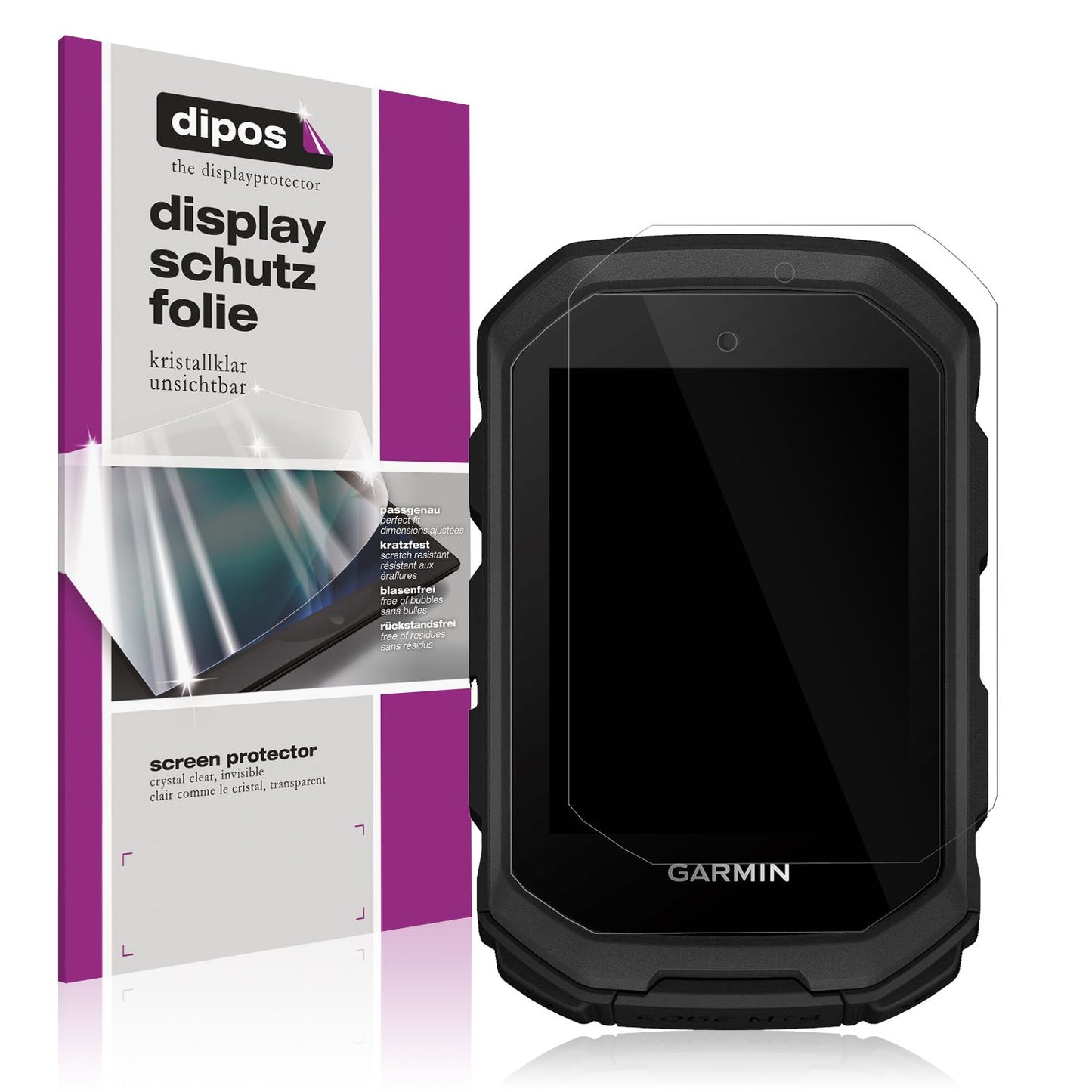 4x Schutzfolie klar für Garmin Edge MTB Display-Schutzfolie