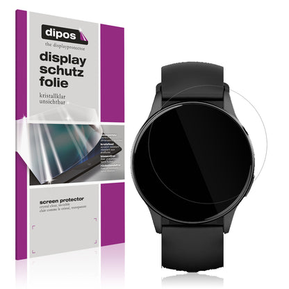 6x Schutzfolie klar für 360Grad FITSmartWatch LIGHT 2 2025 Display-Schutzfolie