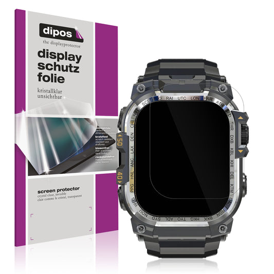 6x Schutzfolie klar für Rollme Hero X Display-Schutzfolie