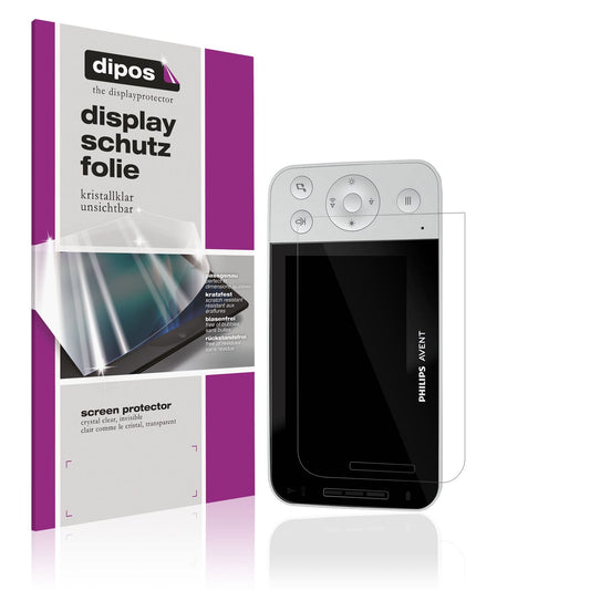 2x Schutzfolie klar für Philips Avent Connected SCD923 Display-Schutzfolie