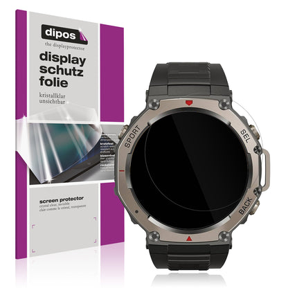 6x Schutzfolie klar für Reiteag Sekoda GPS 1.43 Zoll Display-Schutzfolie