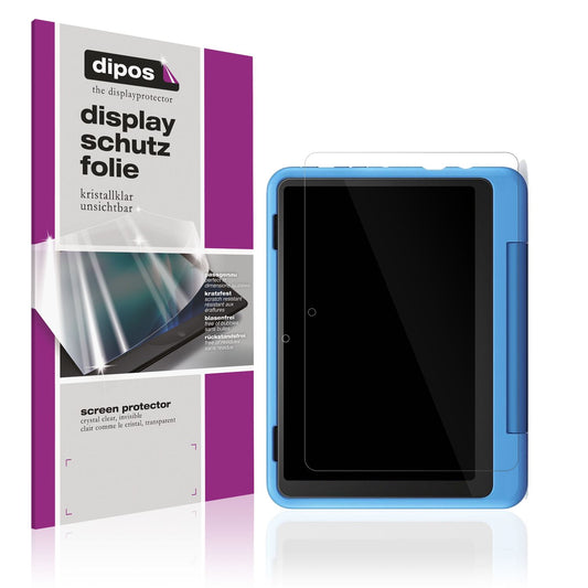 2x Schutzfolie klar für Amazon Fire HD 8 Kids Pro 2024 Display-Schutzfolie