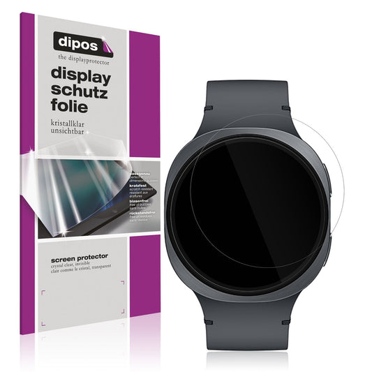 6x Schutzfolie klar für Samsung Galaxy Watch8 40mm Display-Schutzfolie