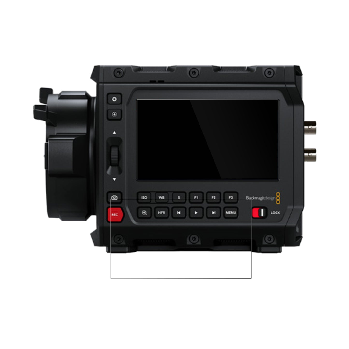 4x Schutzfolie klar für Blackmagic Design Pyxis 6K Display-Schutzfolie