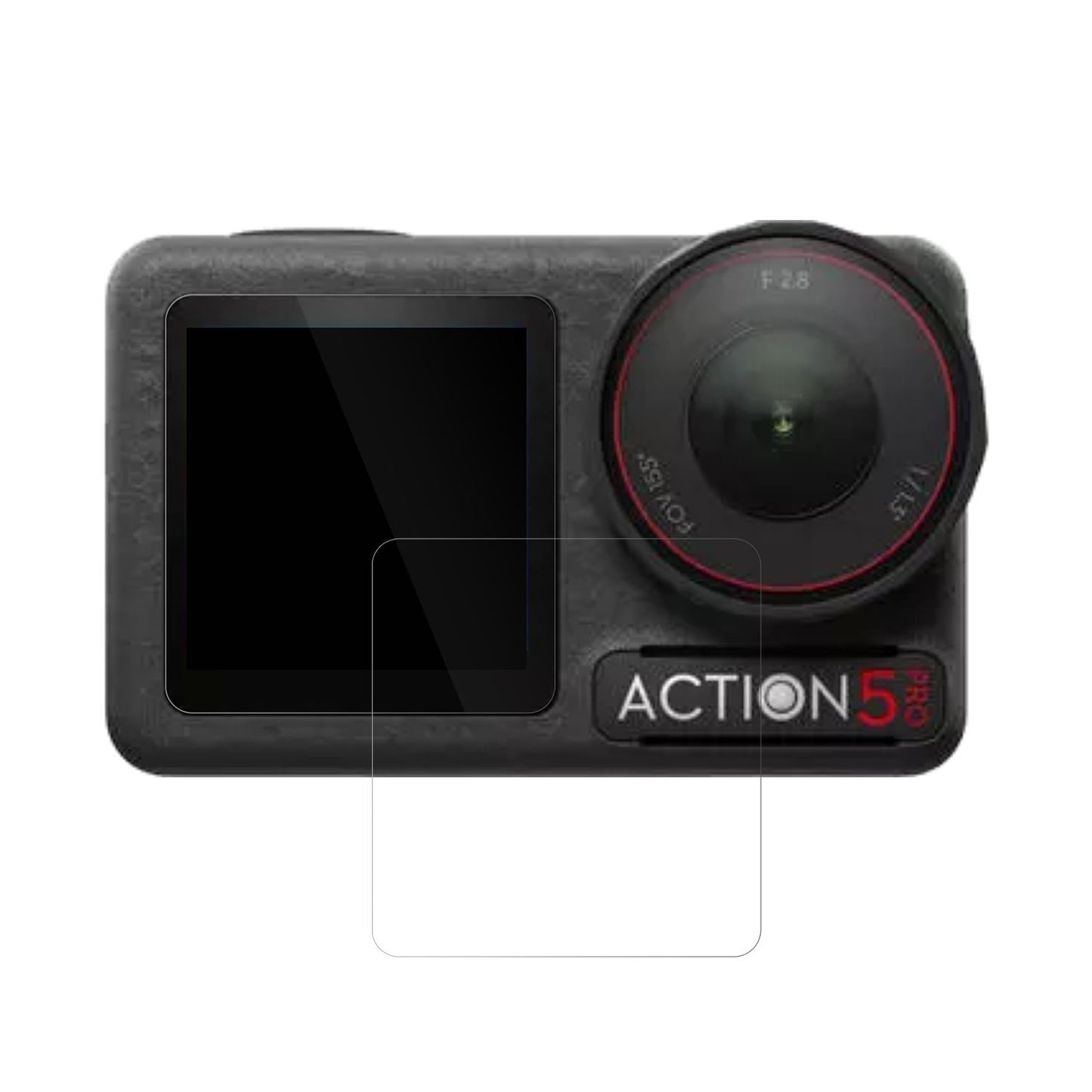 4x Schutzfolie klar für Apexcam M80 Air Actioncam Display-Schutzfolie