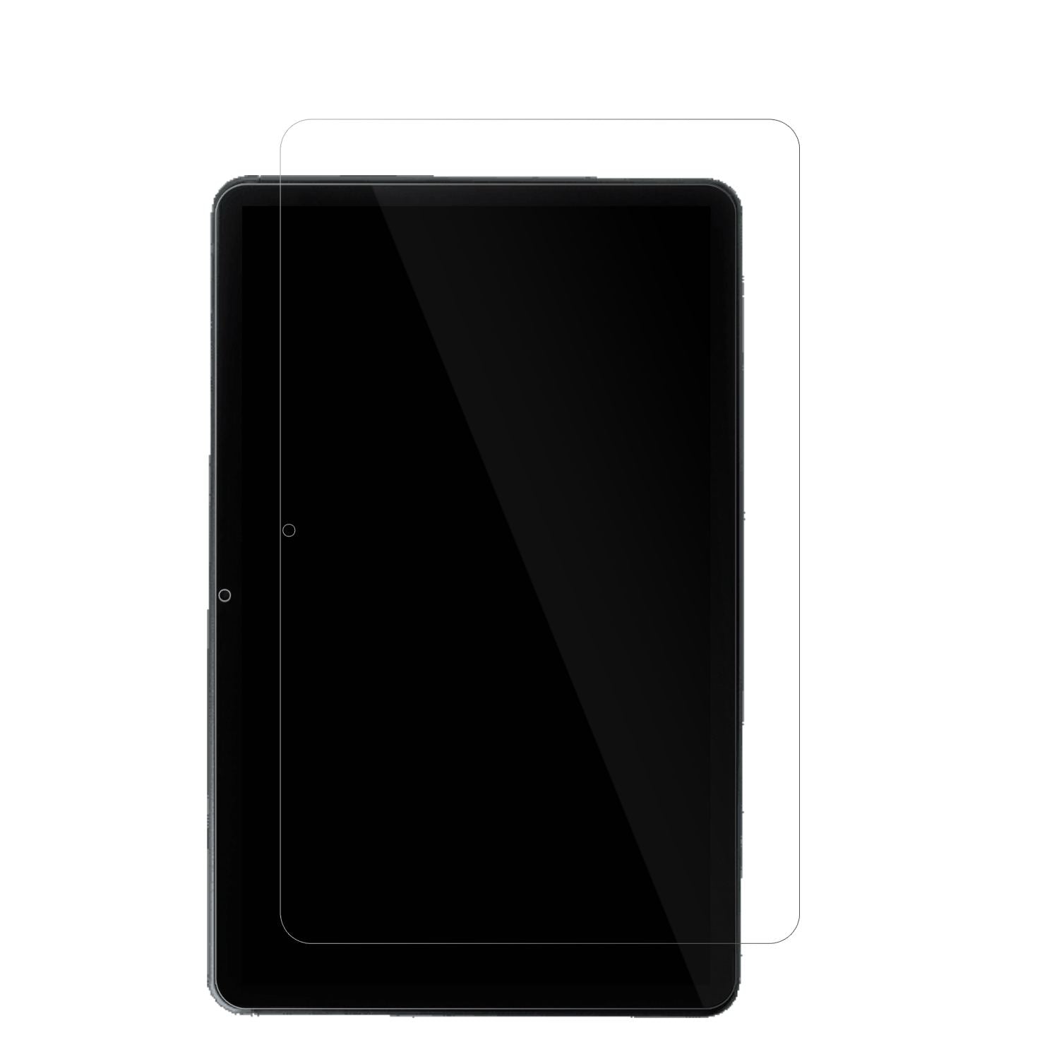 MedionLifetab P10752 mit aufgebrachter dipos Displayschutzfolie, glasklare Darstellung ohne Einschränkungen