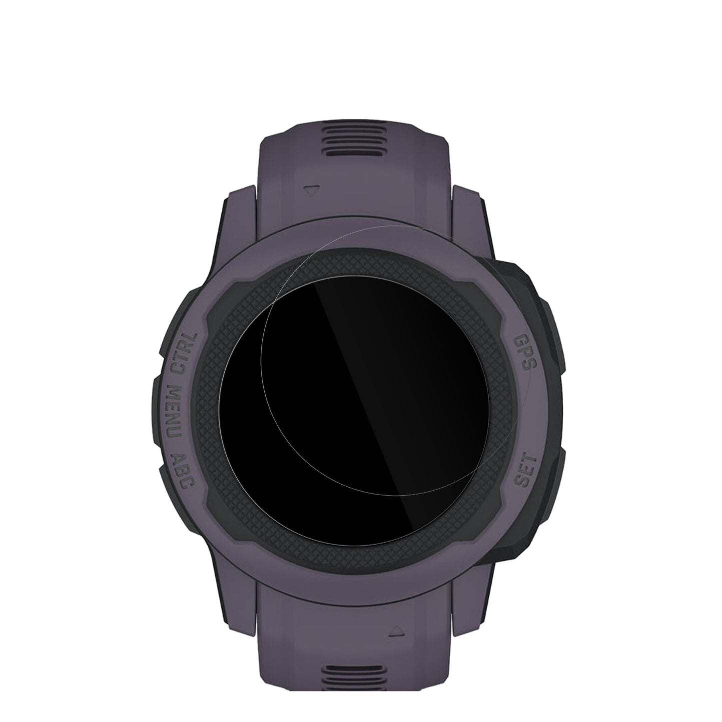 5x Schutzfolie klar für Garmin Instinct 2S (45mm) Display-Schutzfolie
