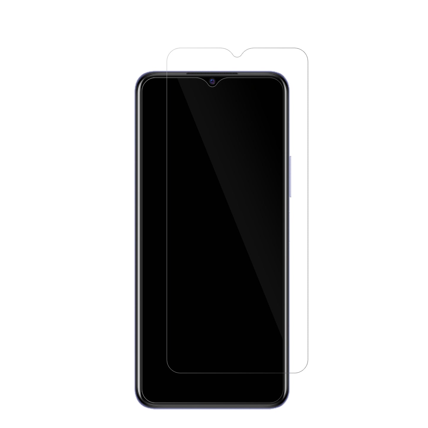 1x Schutzfolie klar für Vivo Y21t Display-Schutzfolie