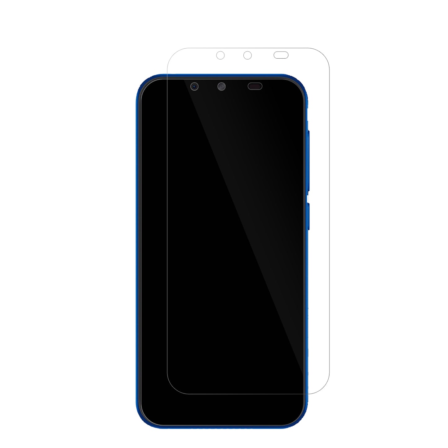 1x Schutzfolie klar für Hisense Infinity E8 Display-Schutzfolie