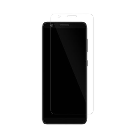 ZTEBlade A3 Joy mit aufgebrachter dipos Displayschutzfolie, glasklare Darstellung ohne Einschränkungen