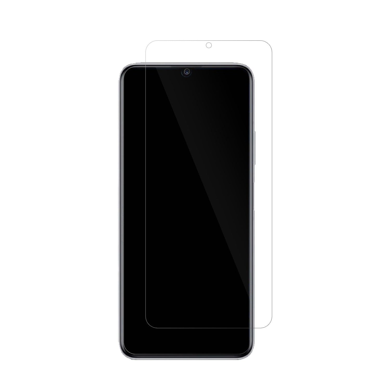 HUAWEIEnjoy 50 mit aufgebrachter dipos Displayschutzfolie, glasklare Darstellung ohne Einschränkungen