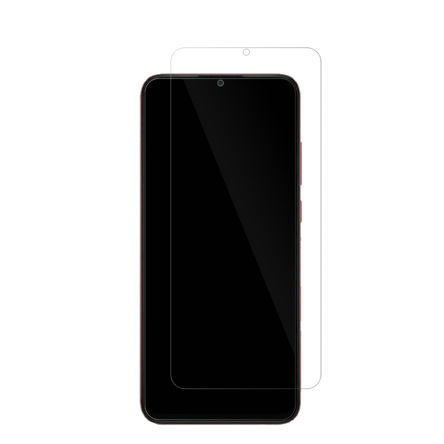 6x Schutzfolie klar für Samsung Galaxy F04 Display-Schutzfolie