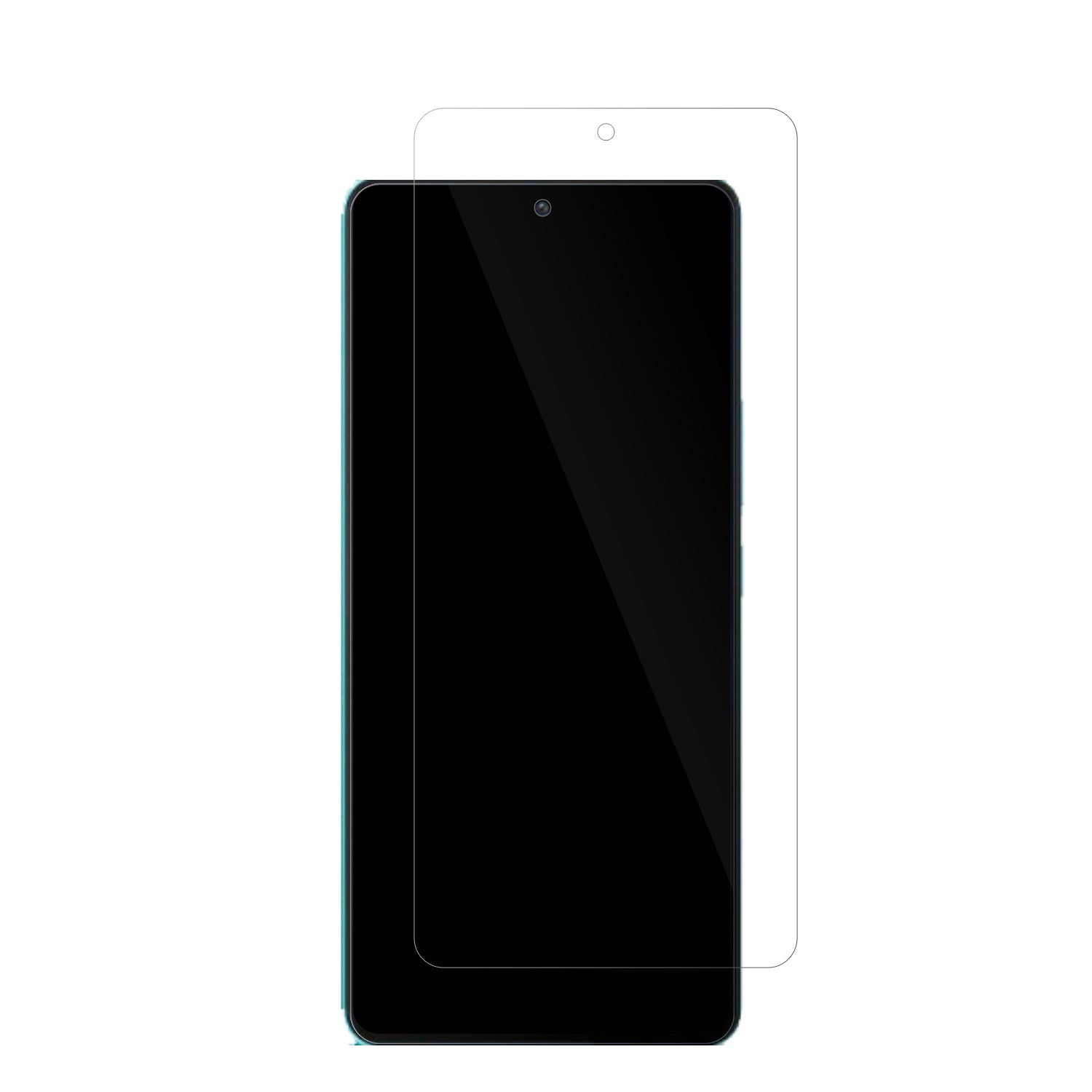 VIVOIQOO Neo7 Racing mit aufgebrachter dipos Displayschutzfolie, glasklare Darstellung ohne Einschränkungen