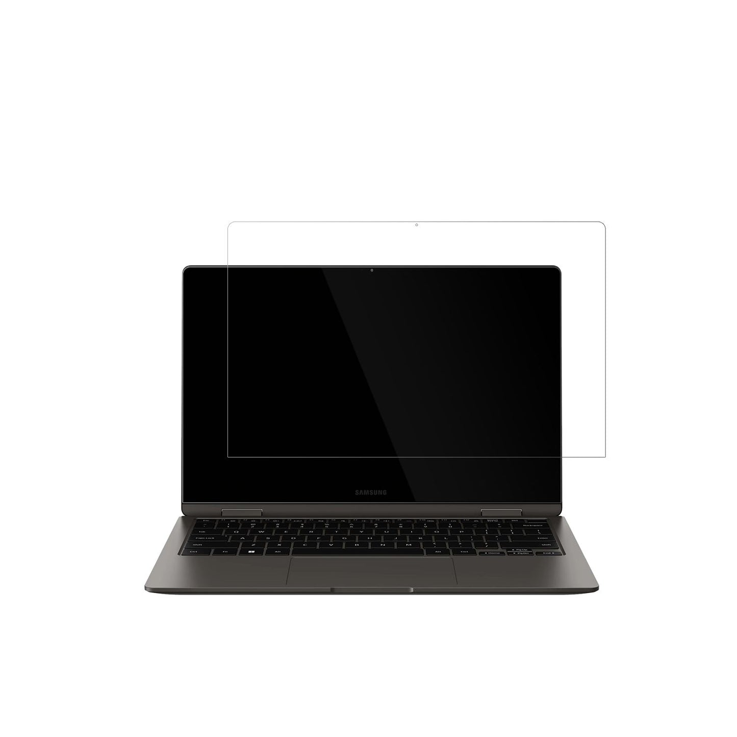 2x Schutzfolie klar für Samsung Galaxy Book 3 360 13.3 NP730QFG Display-Schutzfolie