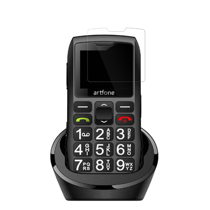 4x Schutzfolie klar für artfone C1+ Seniorenhandy Display-Schutzfolie