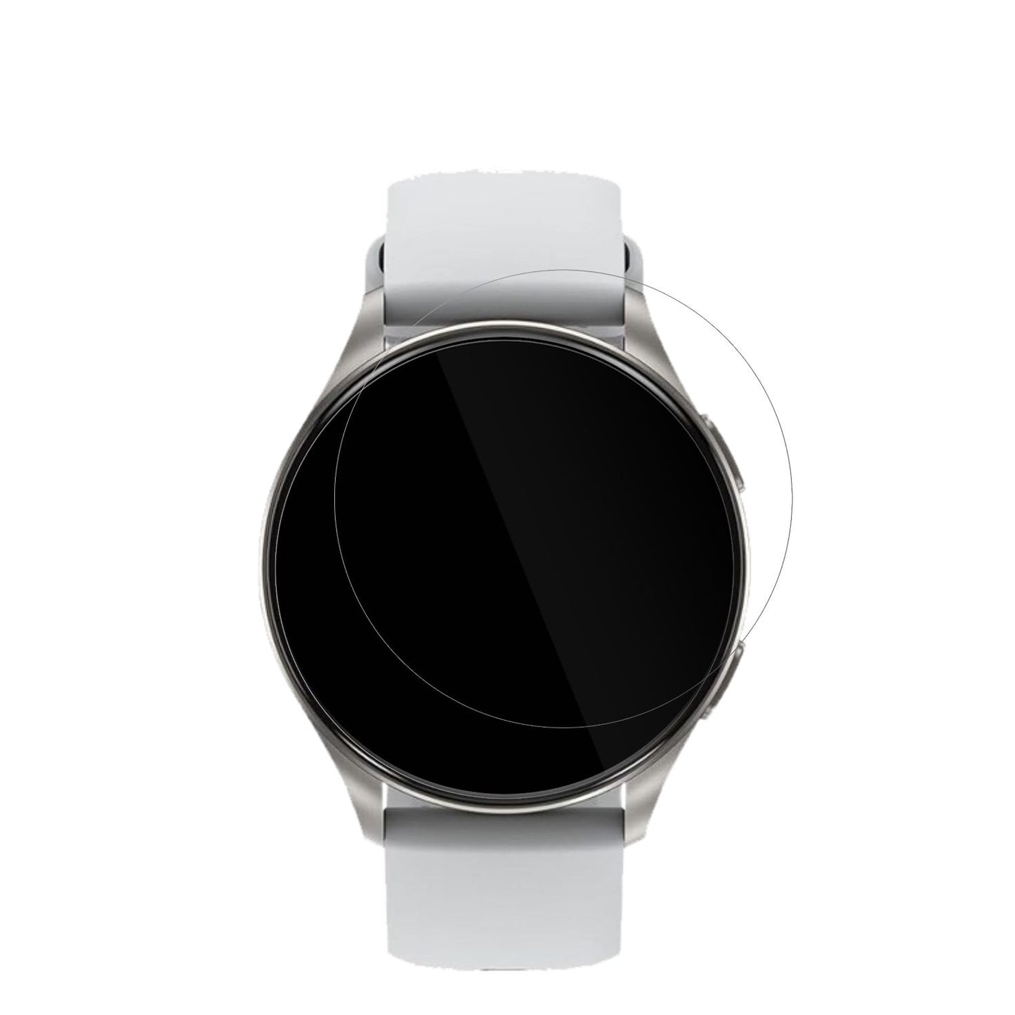 6x Schutzfolie klar für Baolubao W60 Smartwatch Display-Schutzfolie