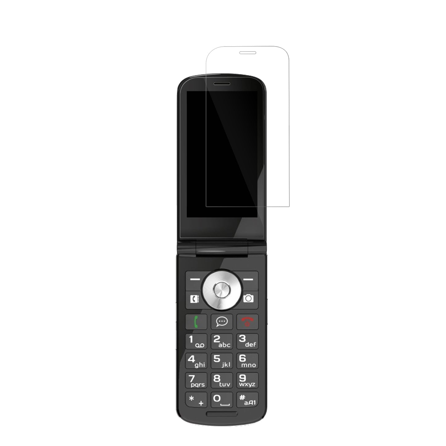 4x Schutzfolie klar für Emporia TOUCHSMART 4G Display-Schutzfolie