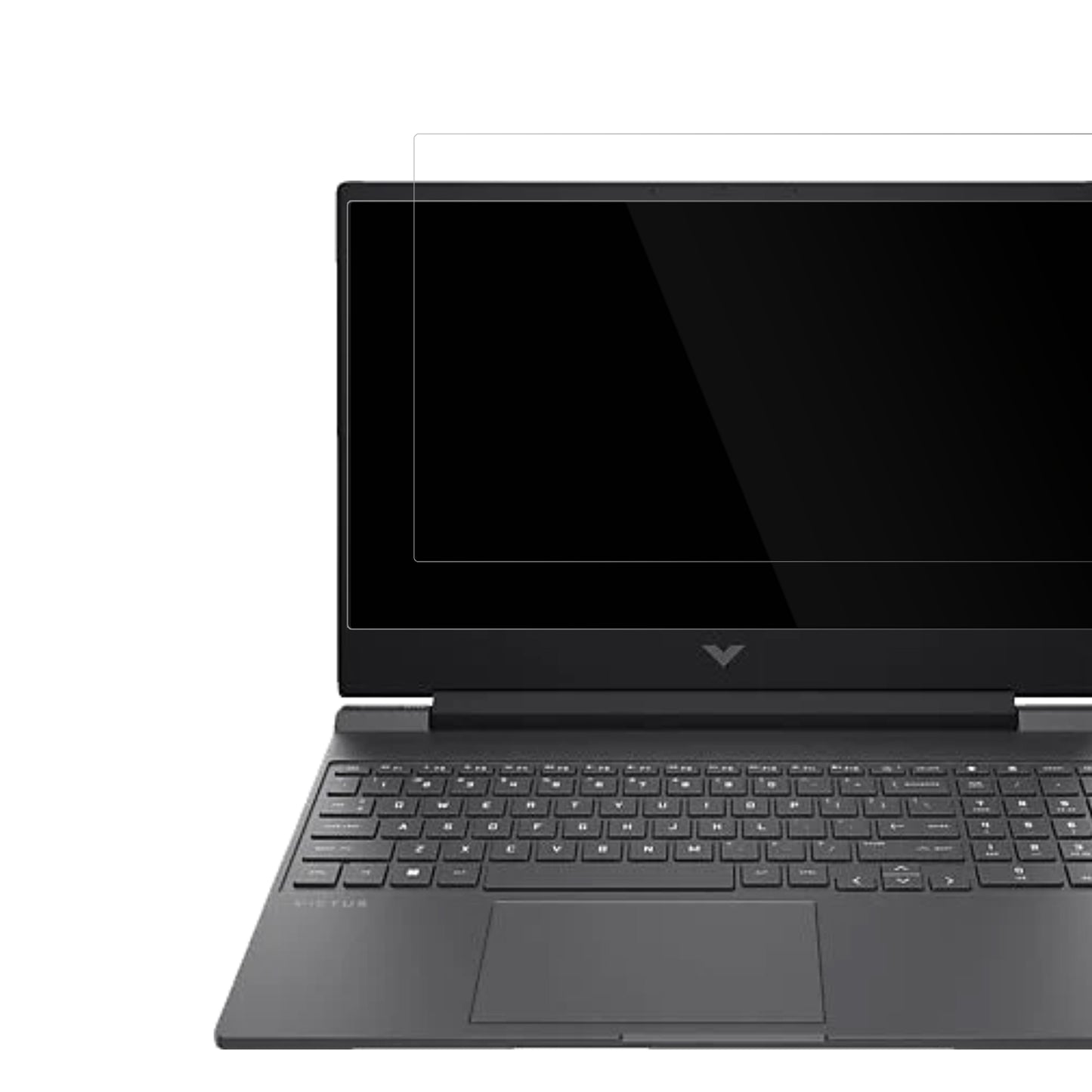 2x Schutzfolie klar für HP Victus Gaming Laptop Display-Schutzfolie