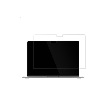 2x Schutzfolie klar für Apple MacBook Air 15 Zoll M4 2025 Display-Schutzfolie