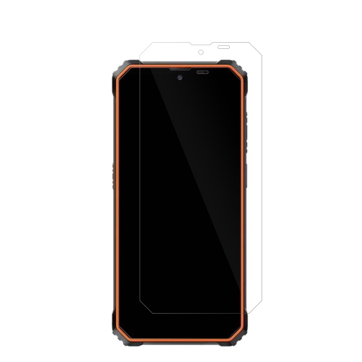 4x Schutzfolie klar für Blackview BV6200 Plus Display-Schutzfolie