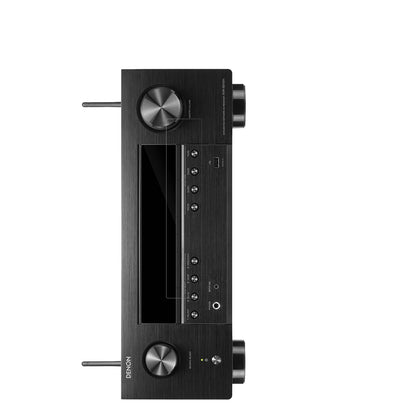 2x Schutzfolie klar für Denon AVR-X1800HDAB Display-Schutzfolie