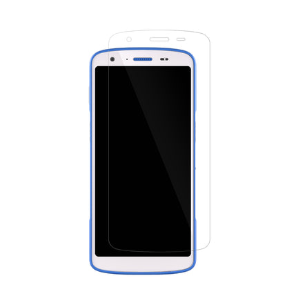 ZebraHC 50 mit aufgebrachter dipos Displayschutzfolie, glasklare Darstellung ohne Einschränkungen