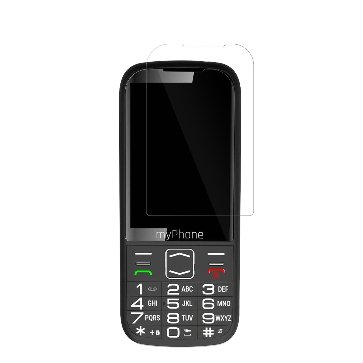 4x Schutzfolie klar für myPhone Harmony LTE Display-Schutzfolie