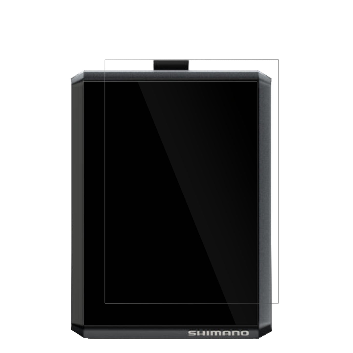 4x Schutzfolie klar für Shimano SC-EN610 Display-Schutzfolie