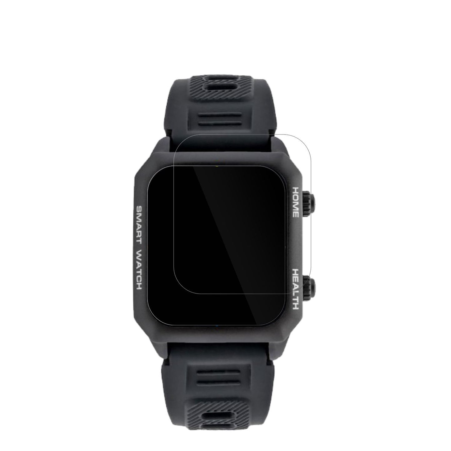 6x Schutzfolie klar für Watchmark Kardiowatch FOCUS Display-Schutzfolie