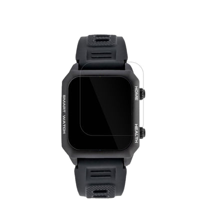 6x Schutzfolie klar für Watchmark Kardiowatch FOCUS Display-Schutzfolie