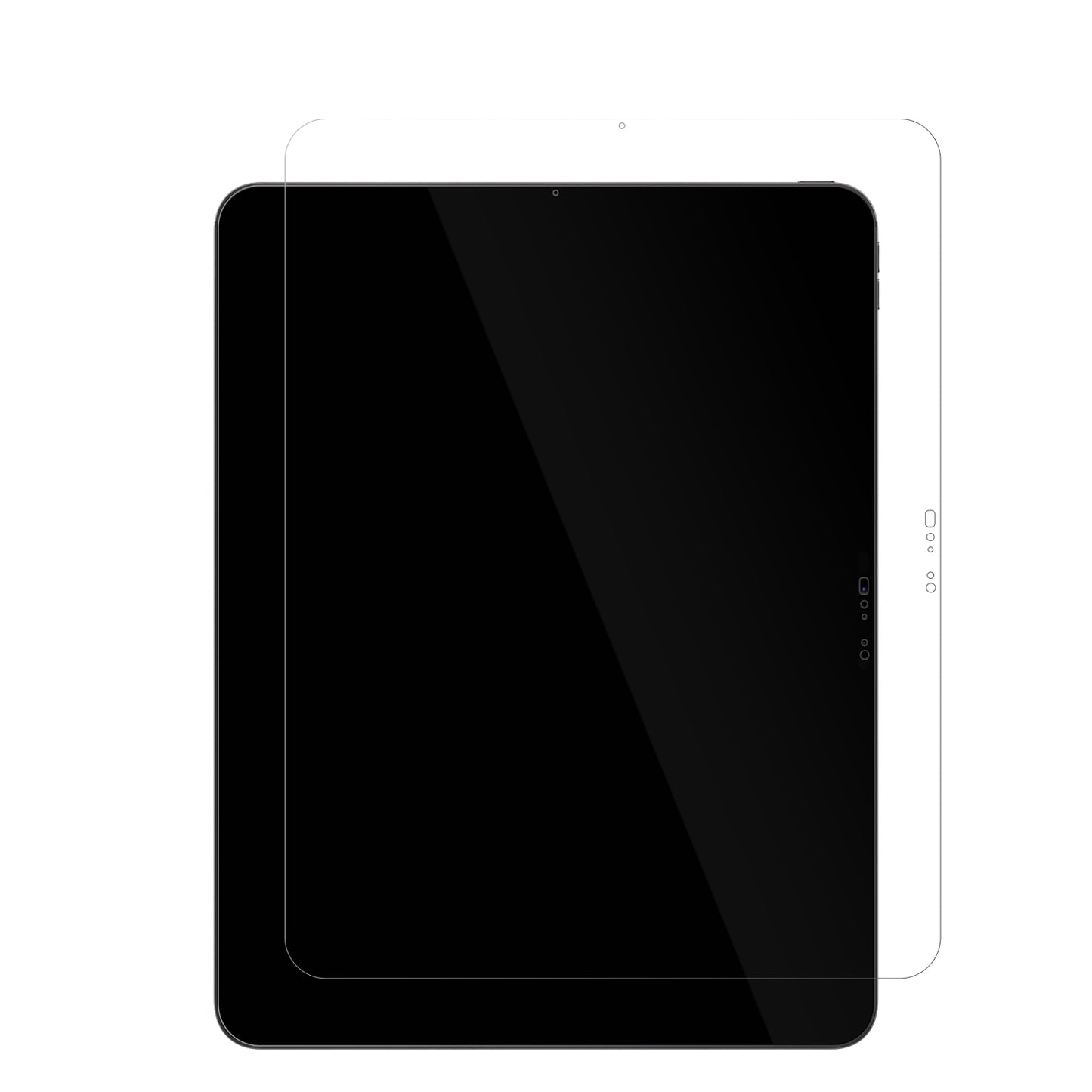 2x Schutzfolie klar für Apple iPad Pro M5 13 Zoll Display-Schutzfolie